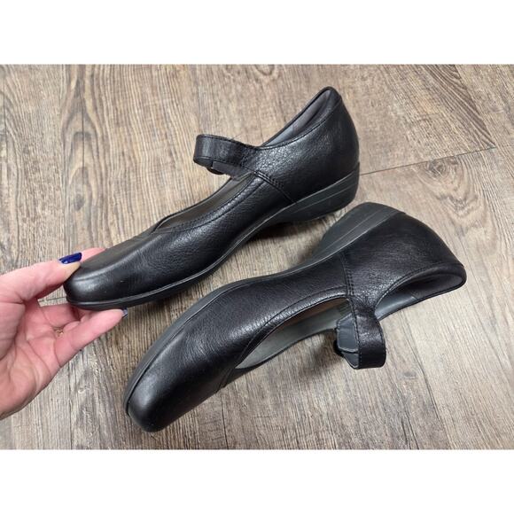 Dansko Shoes Fawna Black Leather Slip-On Mary Jane Size 40 - US 9-9.5 - Picture 3 of 8